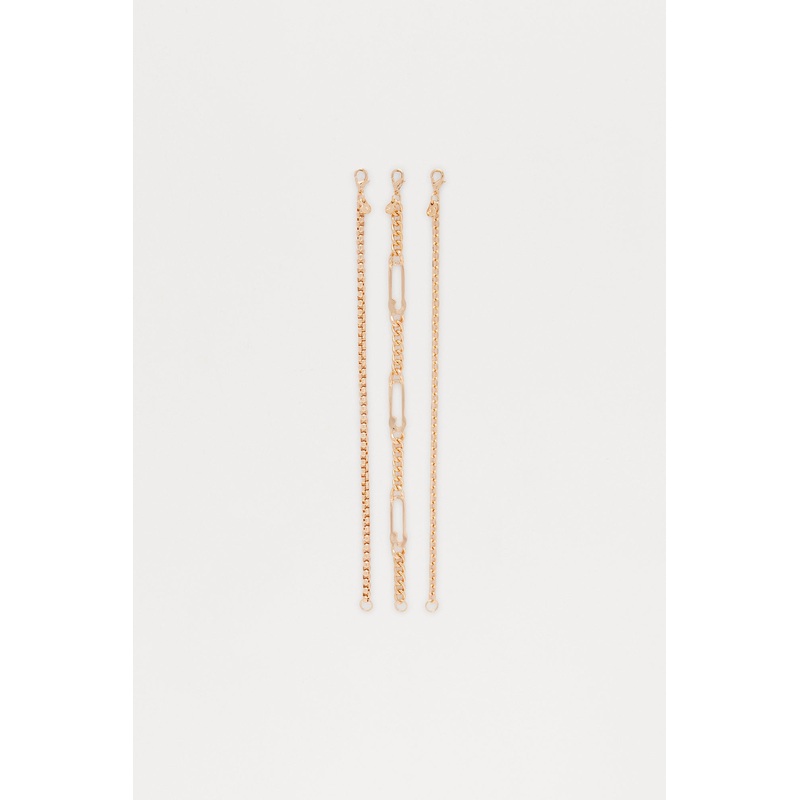 Late Start Stacked Bracelet Set – Gold