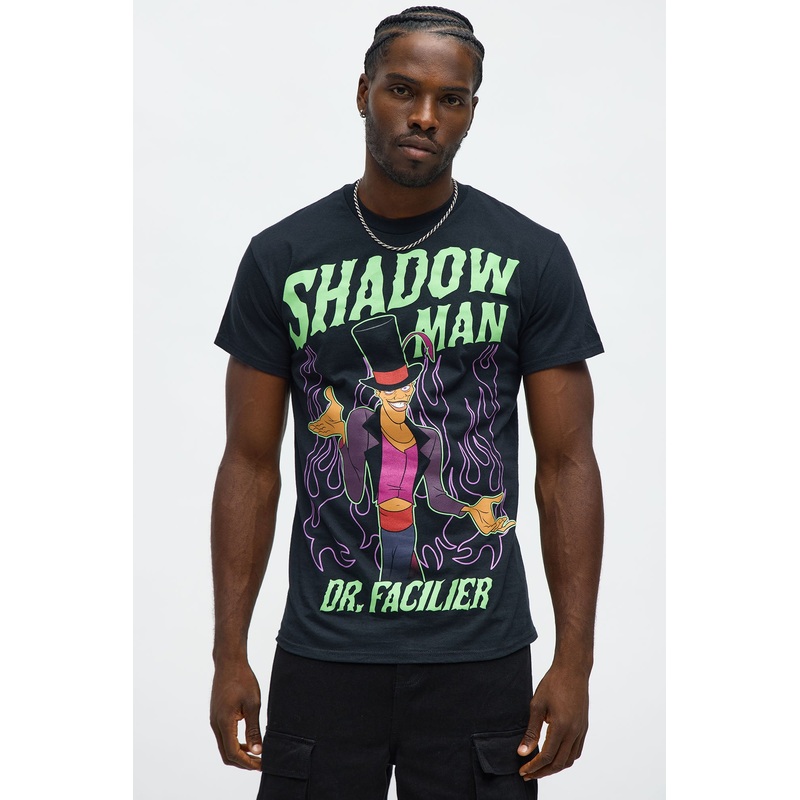 The Princess And The Frog Dr. Facilier Short Sleeve Tee – Black
