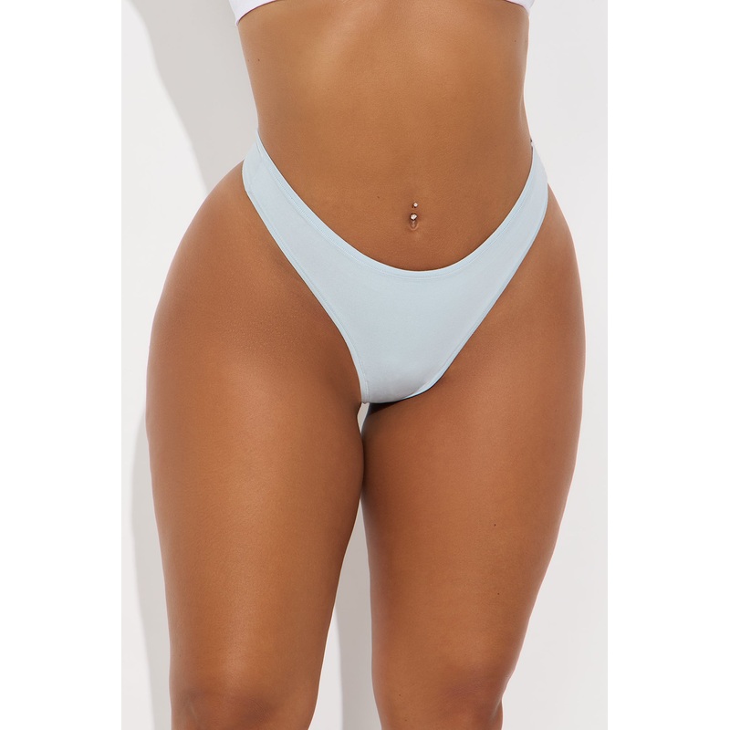 Always Comfy Cotton Thong Panty – Blue