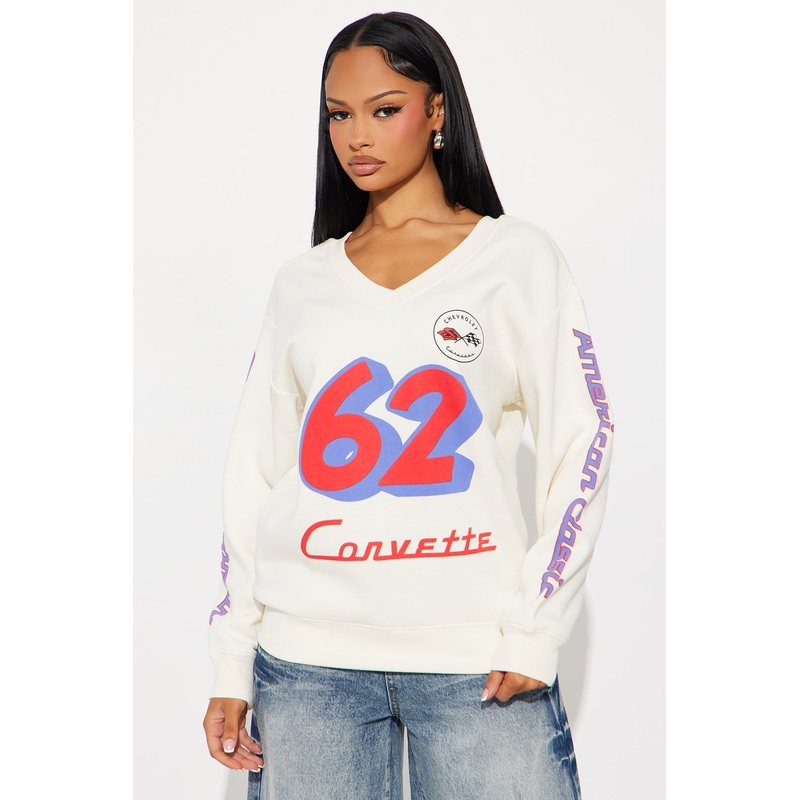 62 Corvette Sweatshirt – Cream