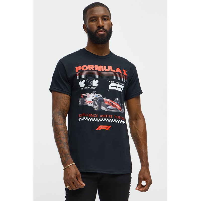 Formula 1 World Champion Short Sleeve Tee – Black