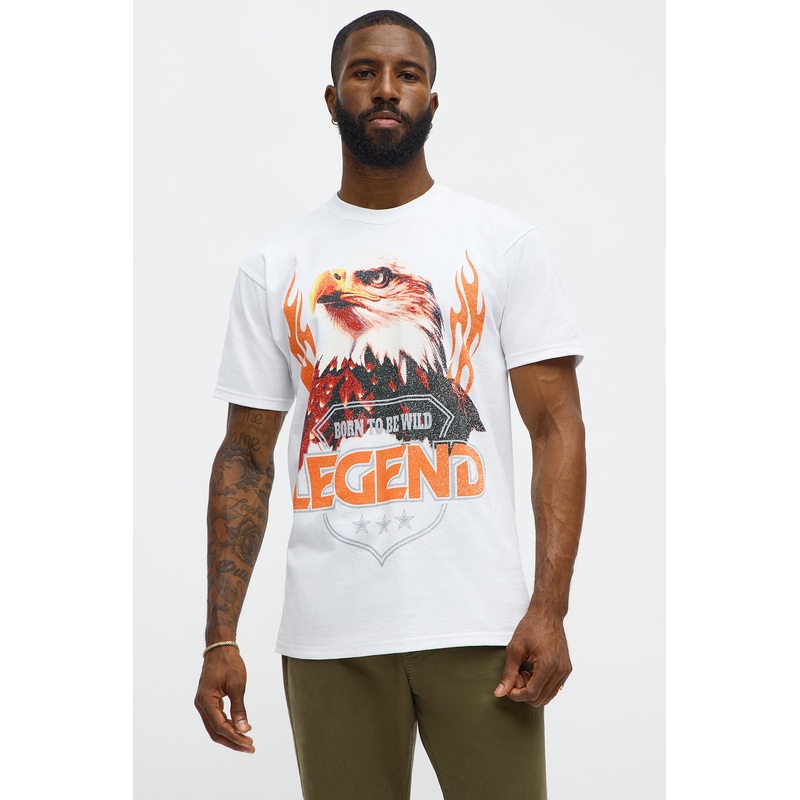 Wild Destiny Short Sleeve Tee – White