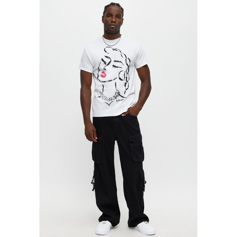 A Mused Short Sleeve Tee – White