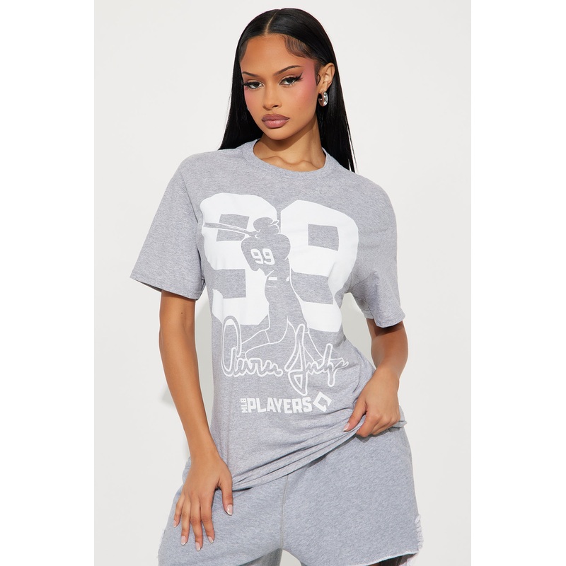 MLB Aaron Judge Tee – Heather Grey