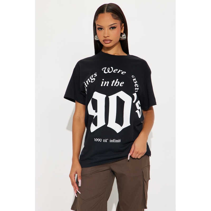 Better In The 90s Tee – Black