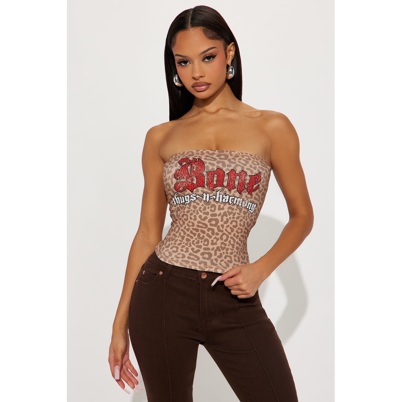 Bone Thugs N’ Harmony Tube Top – Brown Combo
