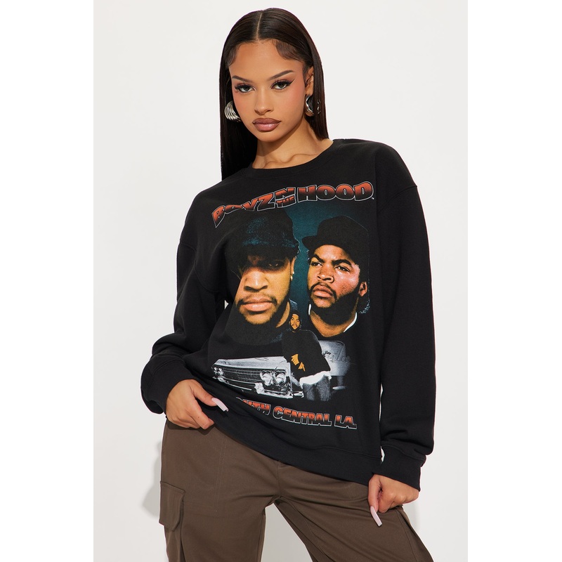 Boyz N The Hood Crew Sweatshirt – Black