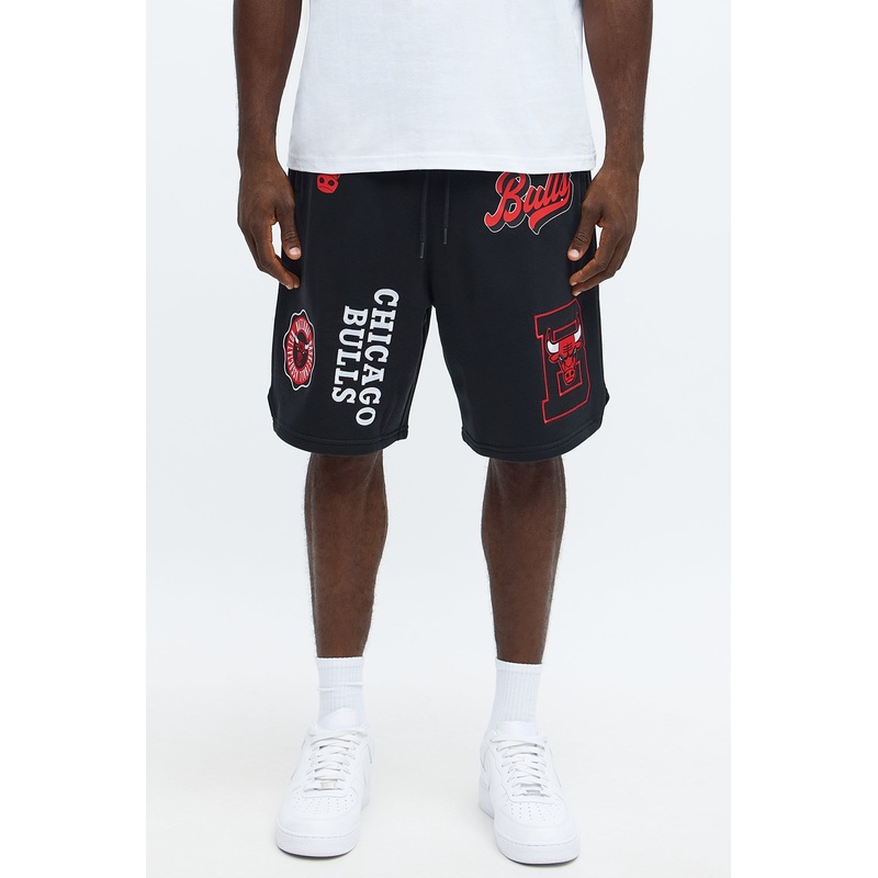Bulls Basketball Sweatshorts – Black