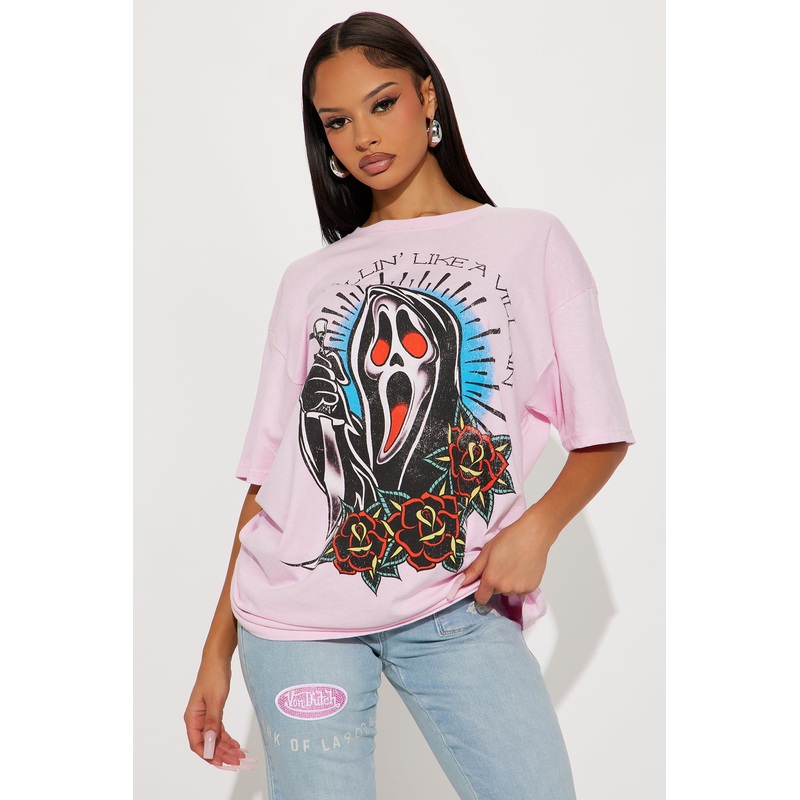 Ghost Face Killin Like a Villian – Light Pink