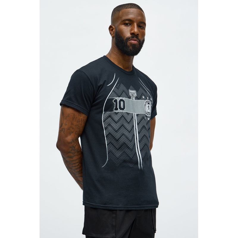 King Captain Short Sleeve Tee – Black