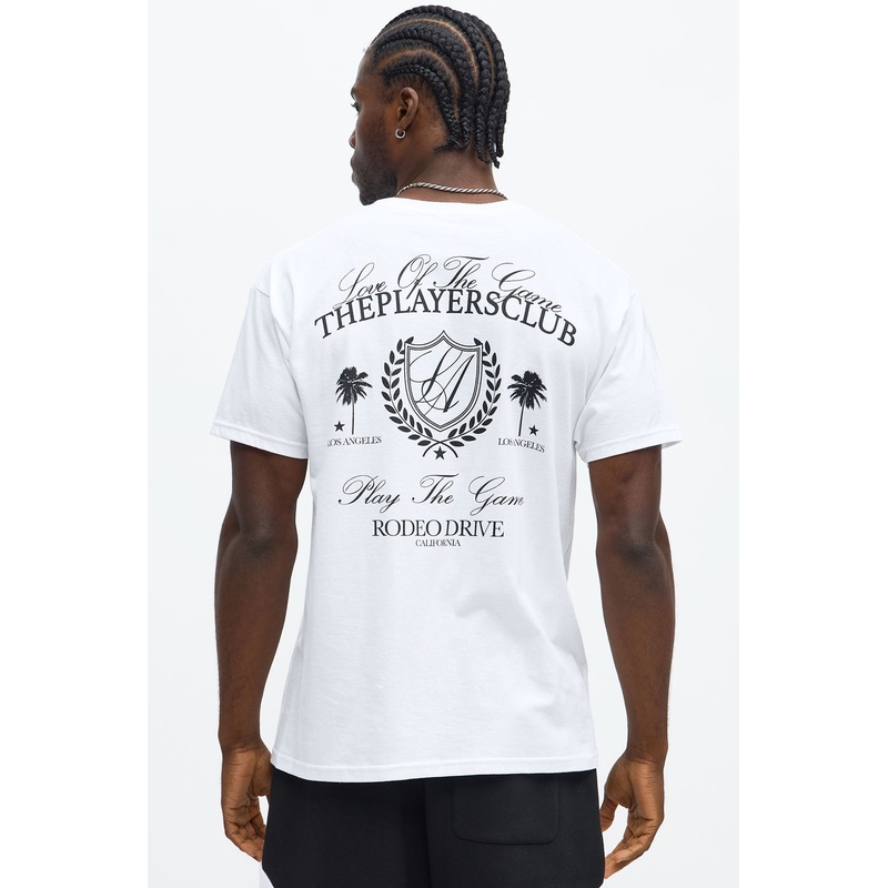 Love The Game Short Sleeve Tee – White