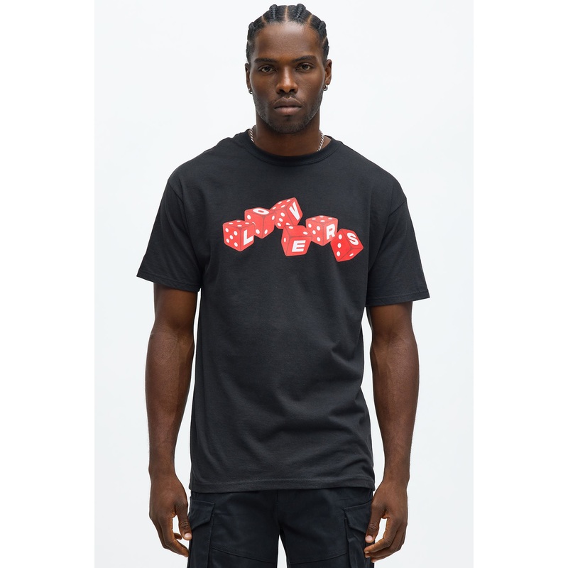 Lovers Game Short Sleeve Tee – Black