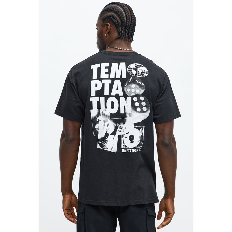Temptation Tests Short Sleeve Tee – Black