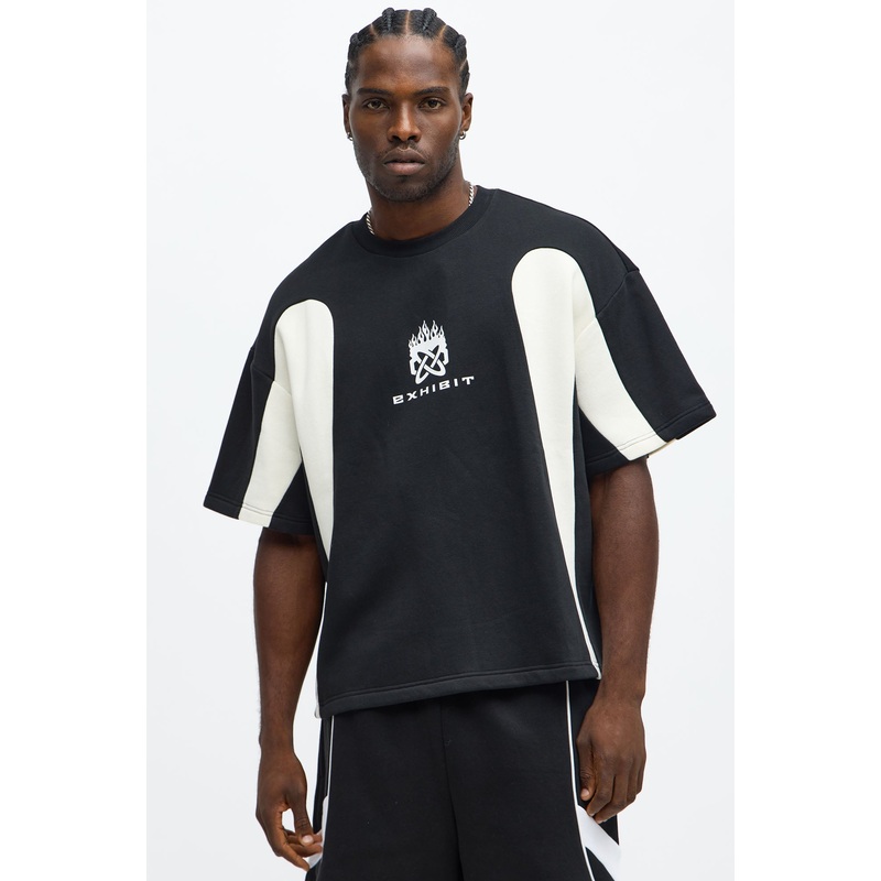 Tyson Exhibit Short Sleeve Tee – Black/combo