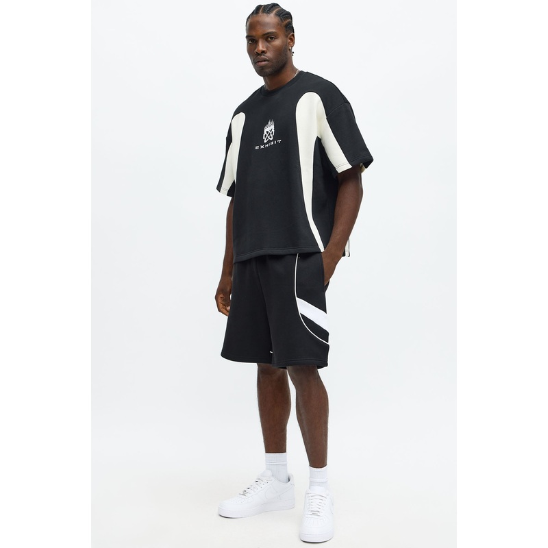 Tyson Relaxed Best Impression Shorts – Black/combo