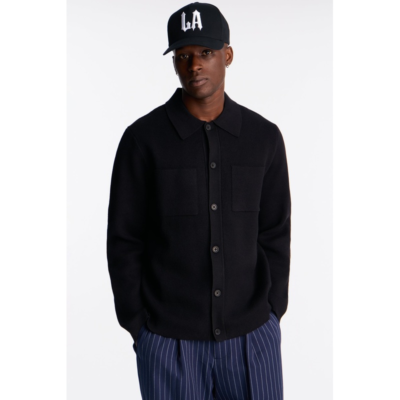 Daily Cardigan Sweater – Black