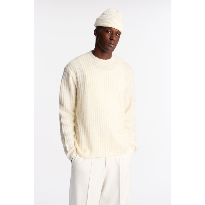 On My Way Crew Neck Sweater – Off White