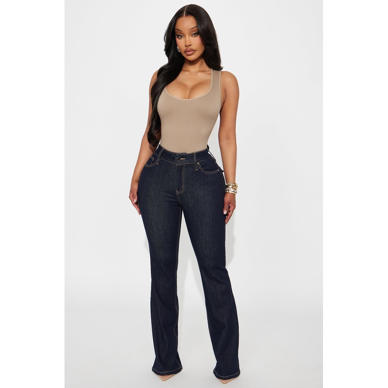 Turn Back Time Flare Jeans – Dark Wash