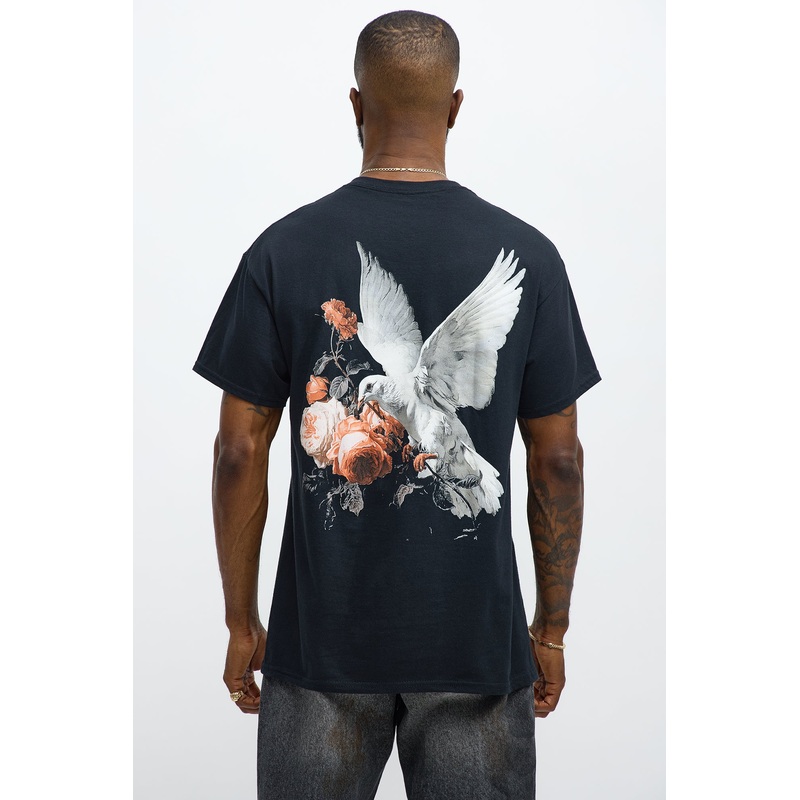 Always Grateful Short Sleeve Tee – Black