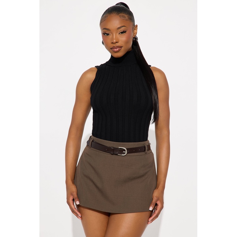 Your Best Friend Pullover Sweater Top – Black