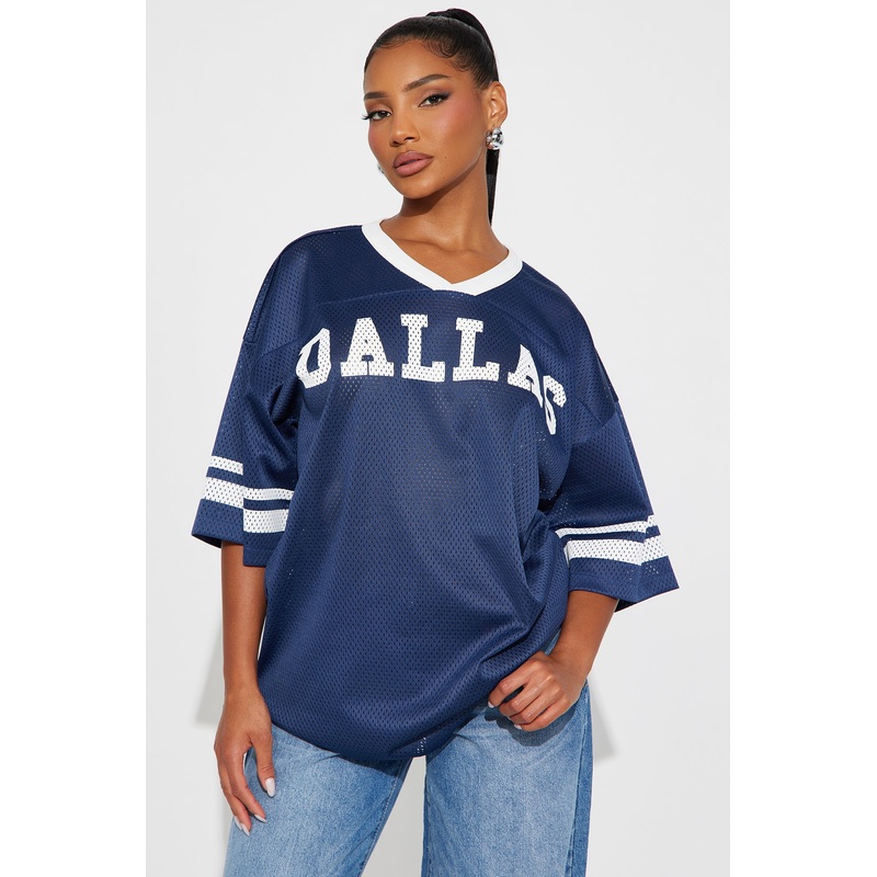 Dallas Nation Jersey Tee – Navy/combo