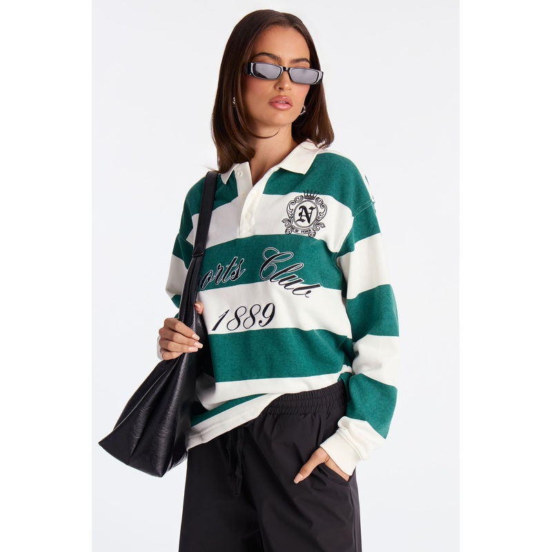 Sports Club 1889 Polo Top – Hunter Green