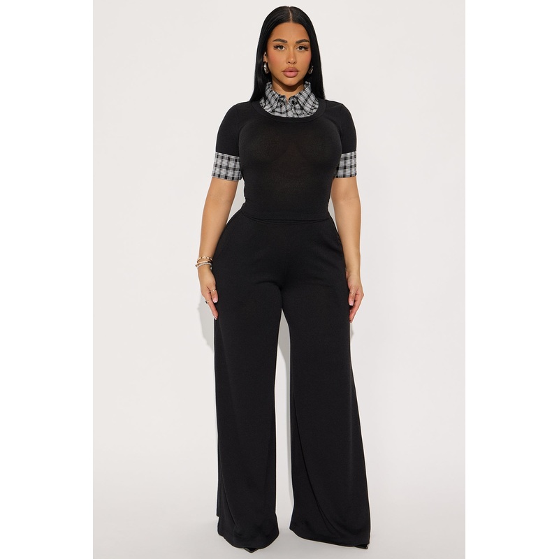 Always Perfect Pant Set – Black