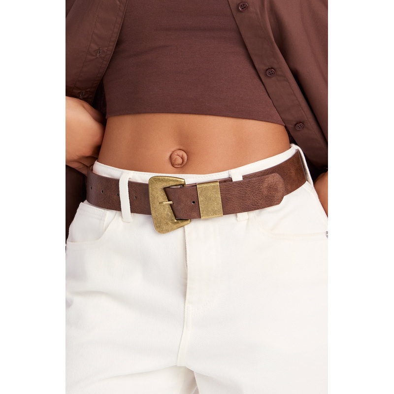 Whiskey Business Belt – Brown