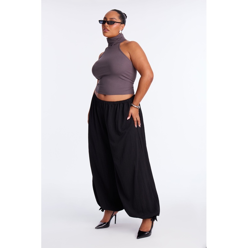 Boho Babe Balloon Pants 29 – Black