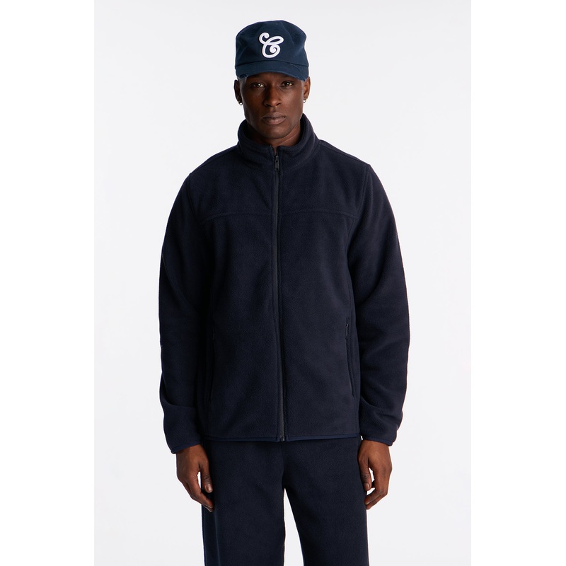 Core Microfleece Zip Jacket – Navy