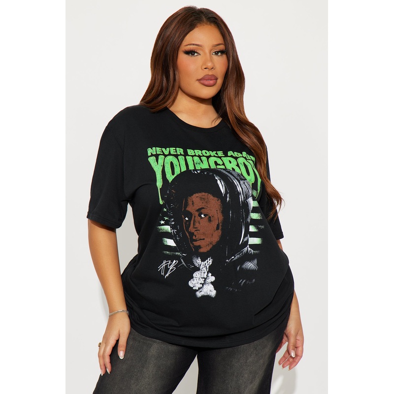 Youngboy Slime Tee – Black