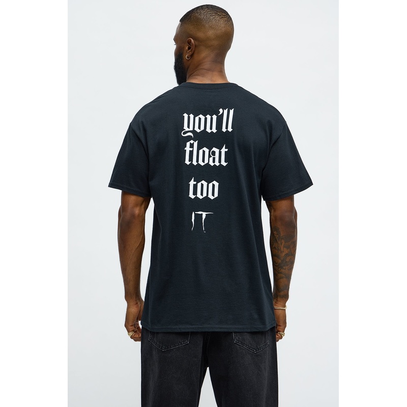 It Pennywise You’ll Float Too Short Sleeve Tee – Black