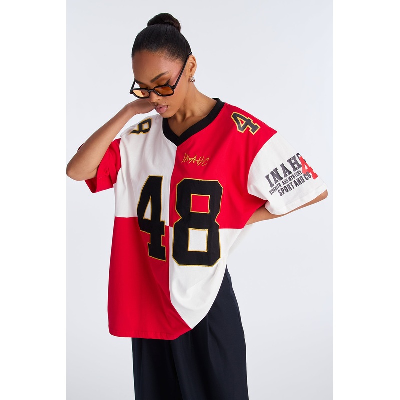 Sport And Co 48 Tee – Red/White