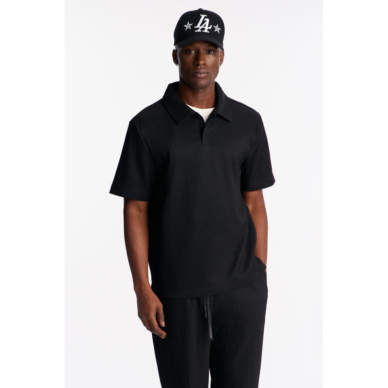 Show Up Polo Shirt – Black