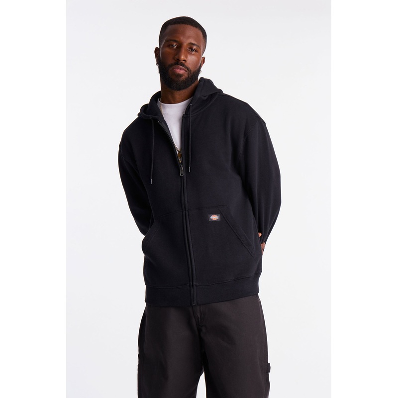 Dickies Full Zip Hoodie – Black