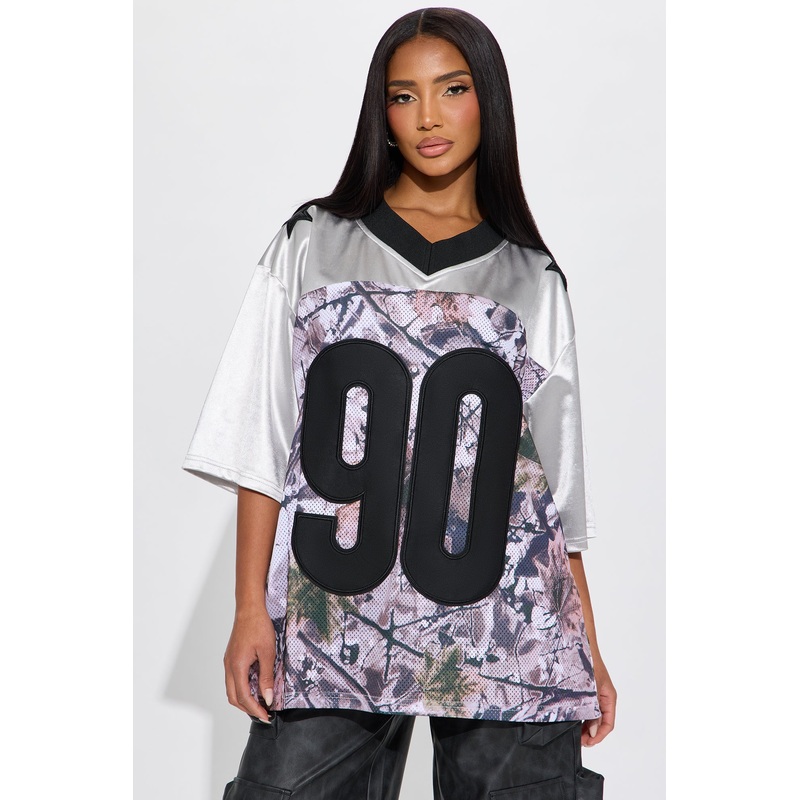 Team Ninety Camo Jersey – Grey/combo