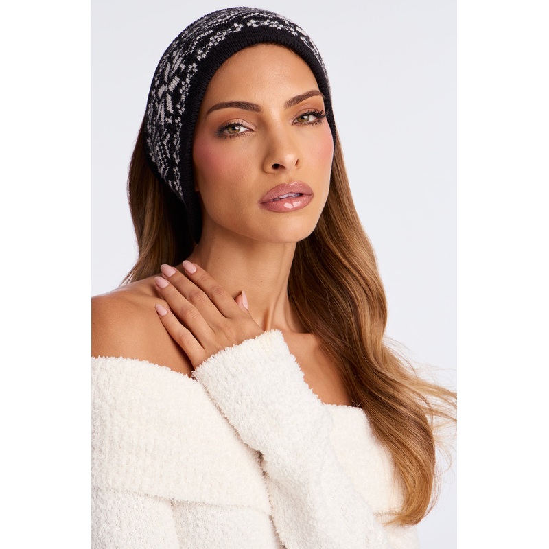 At The Chateau Headband – Black/combo