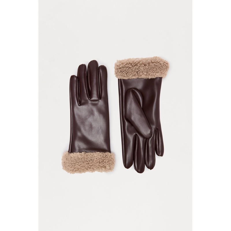 Chance Of Snow Gloves – Brown