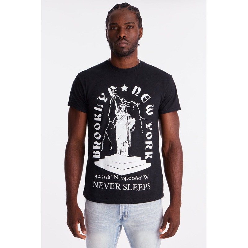 Brooklyn United Short Sleeve Tee – Black