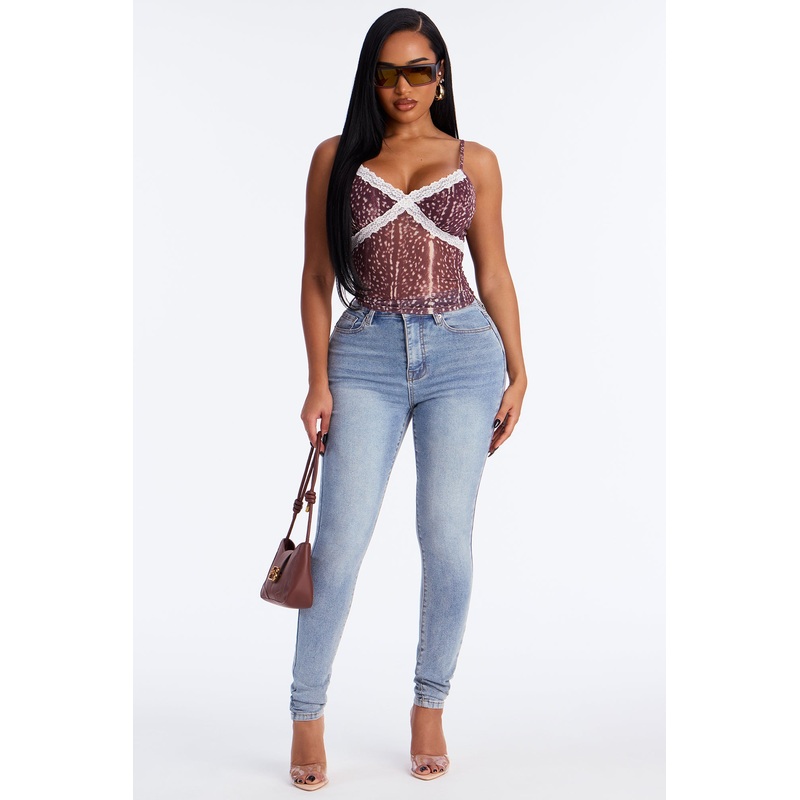 Tall San Diego Sculpting High Rise Stretch Skinny Jeans – Light Wash