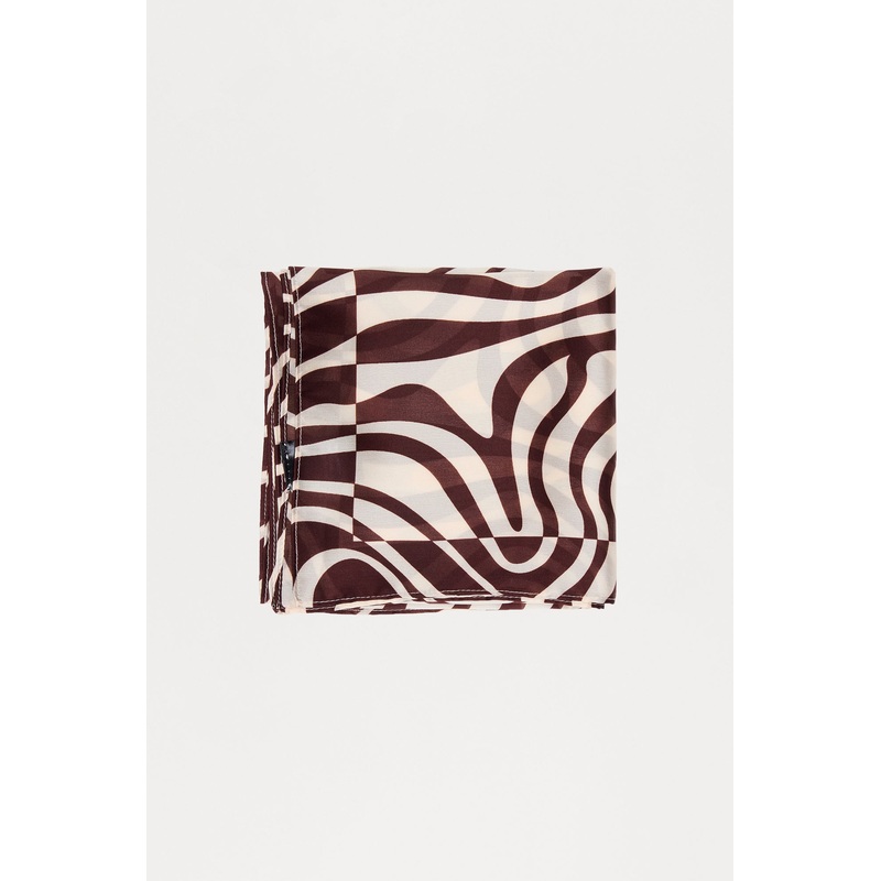 Wilde Mode Head Scarf – Brown/combo