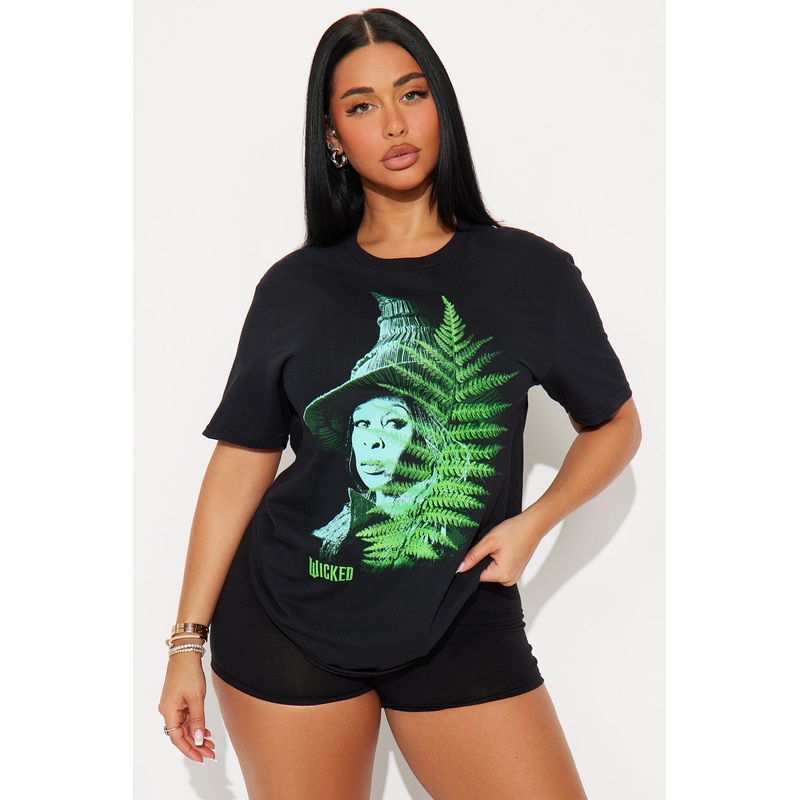 Elpahba The Bad Witch Oversize Tee – Black