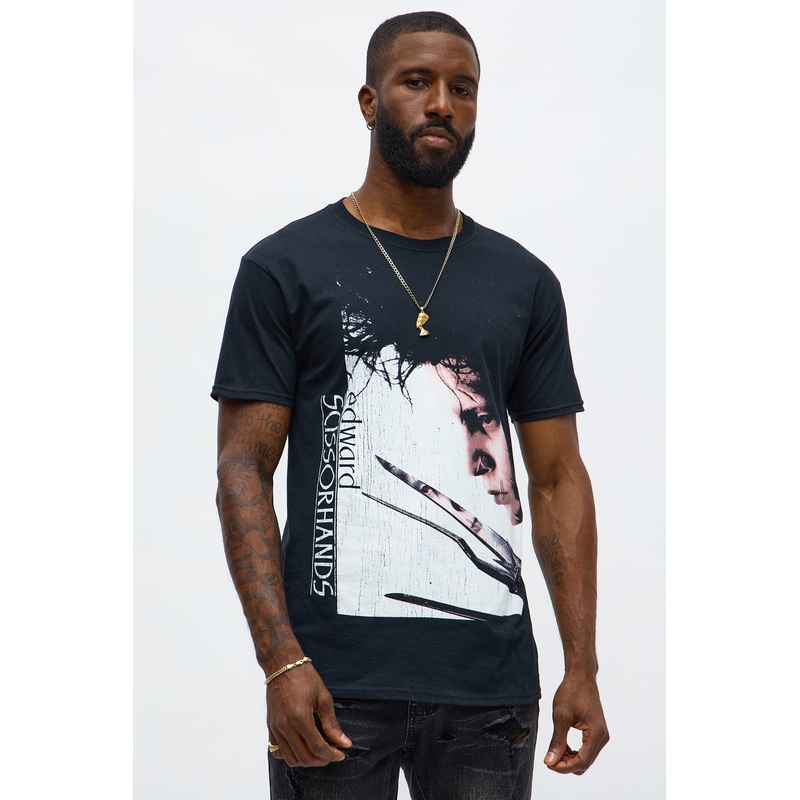 Edward Scissorhands Short Sleeve Tee – Black