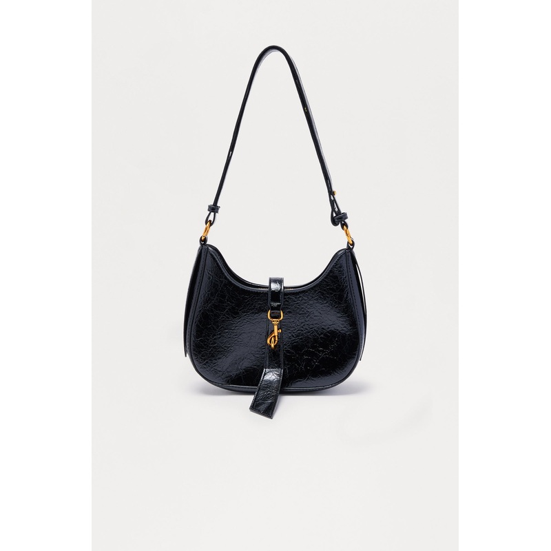Alisa Shoulder Handbag – Black