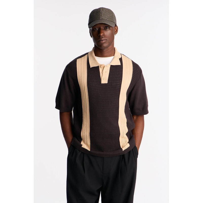 The Abundance Polo – Brown Combo