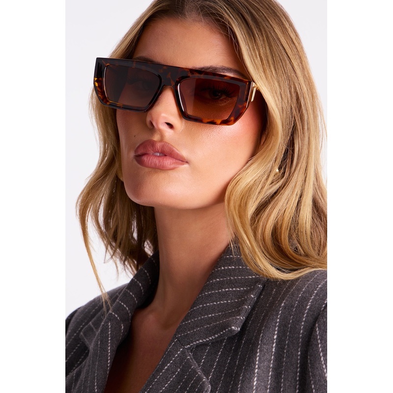 Bethany Square Sunglasses – Tortoise
