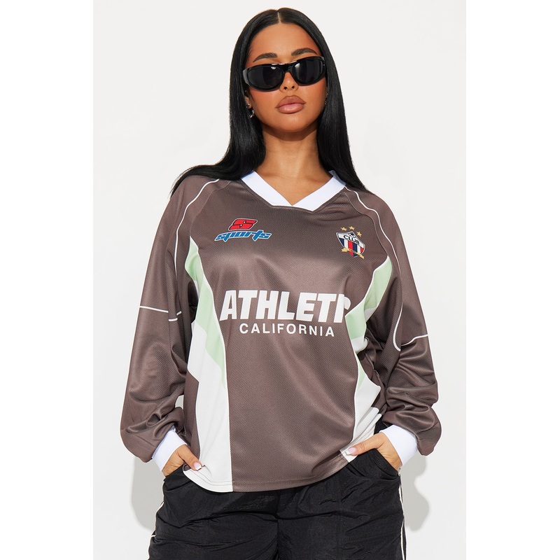 Athletic Sports California Jersey – Brown