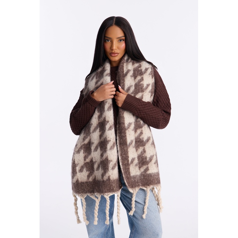 Be Timeless Scarf – Black/White