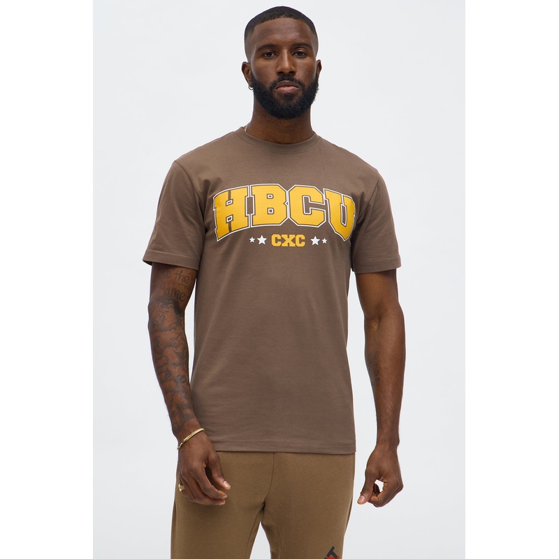 CXC X HBCU 1837 Short Sleeve Tee – Brown