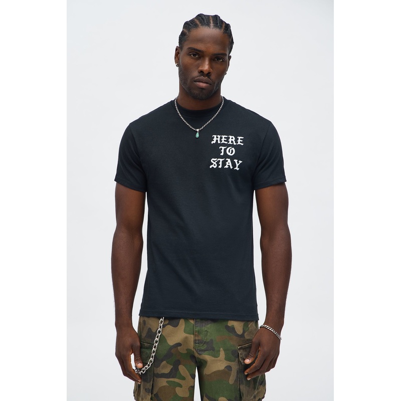 Immigrant Nation Short Sleeve Tee – Black